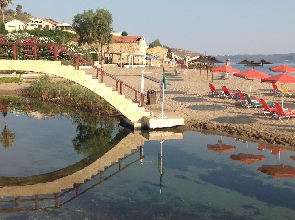 Asterias Studios & Apartments Kalyves Buitenkant foto